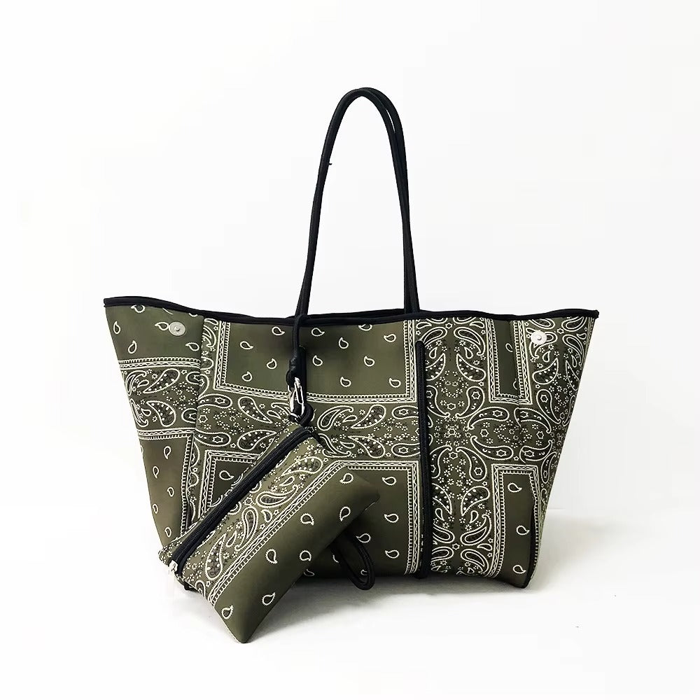 Perforated Neoprene Beach Tote