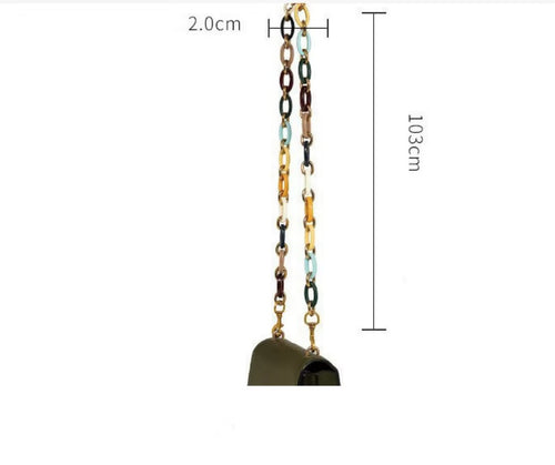 Acrylic Chain Bag Strap