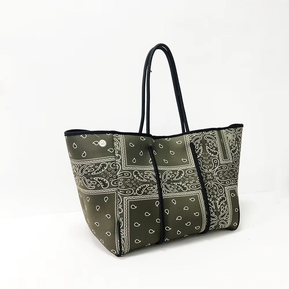 Perforated Neoprene Beach Tote