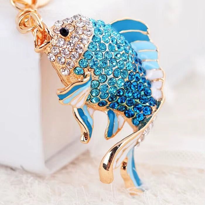Swan Pendant Bag Charm