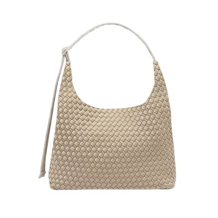 Woven Neoprene Shoulder Bag