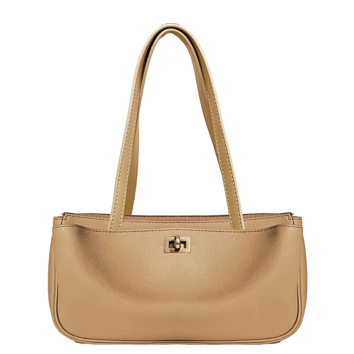 Lattice PU Bucket Bag