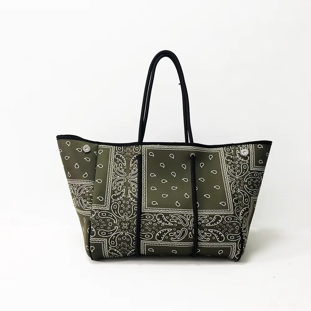 Perforated Neoprene Beach Tote