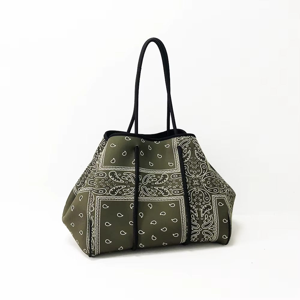 Perforated Neoprene Beach Tote