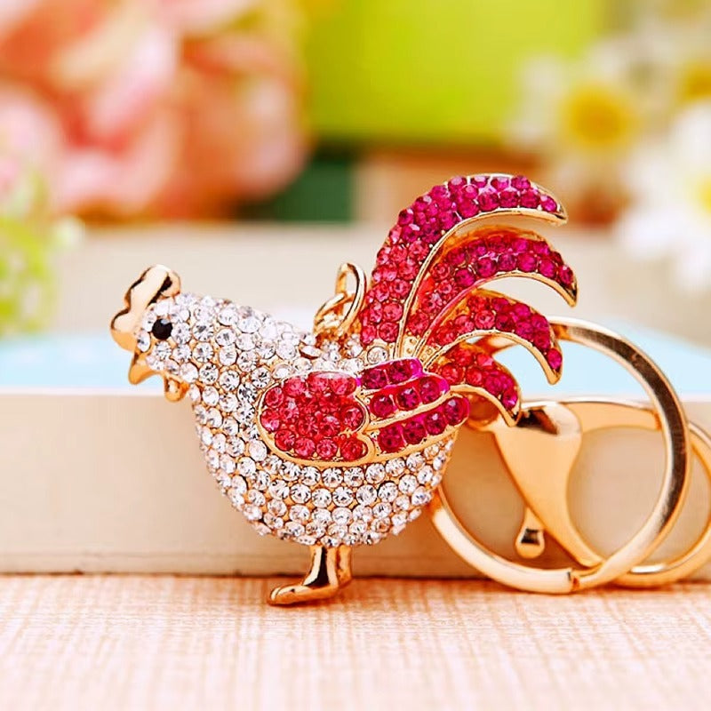 Swan Pendant Bag Charm