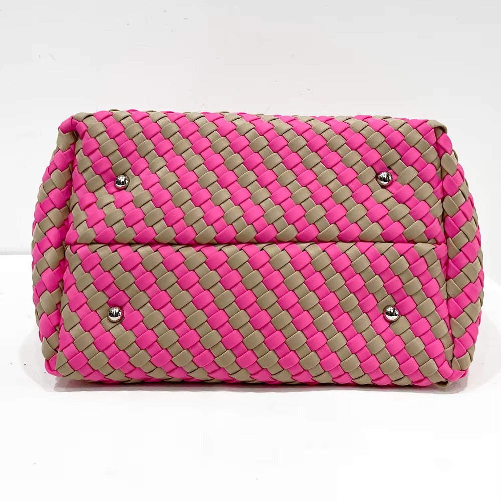 Braided Neoprene Tote Bag