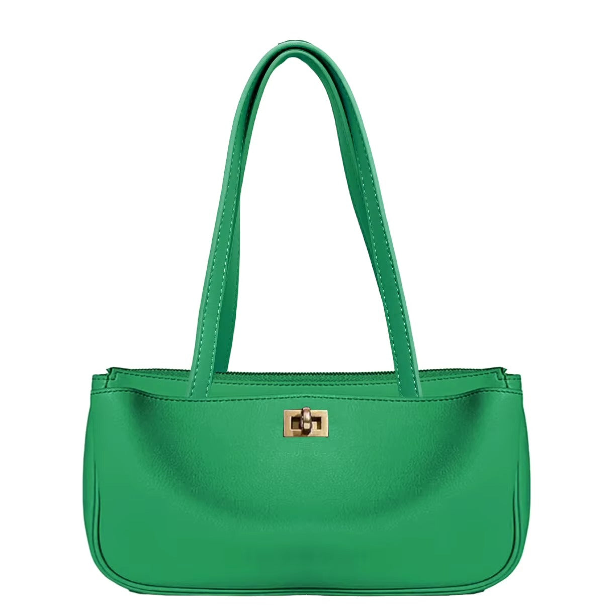 Lattice PU Bucket Bag