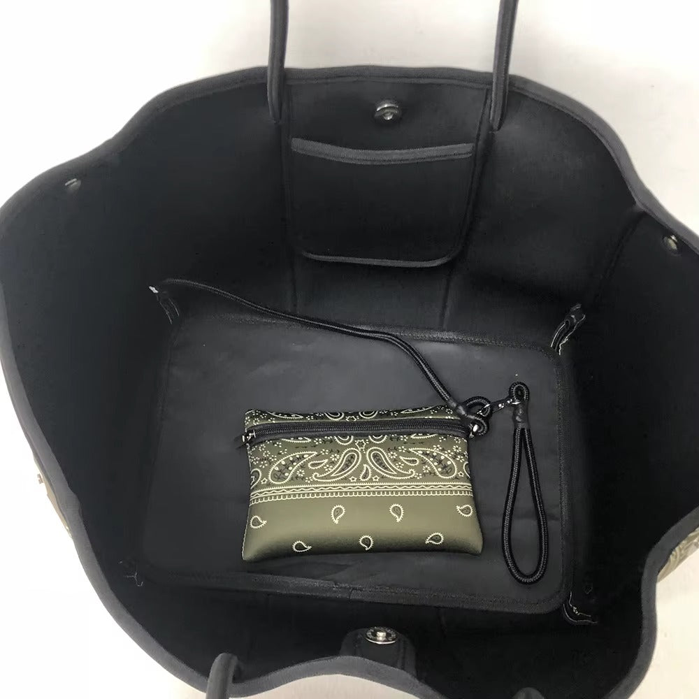 Perforated Neoprene Beach Tote